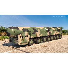 Dongfeng-41 ICBM Launch Vehicle Dusty 3D model